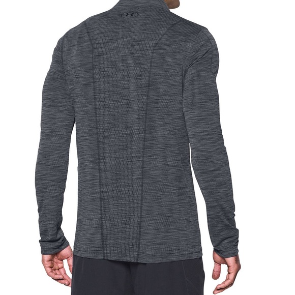 Under Armour Men's 1/4 Zip Graphite Threadborne Seamless Pullover Shirt 2XL - Picture 5 of 7